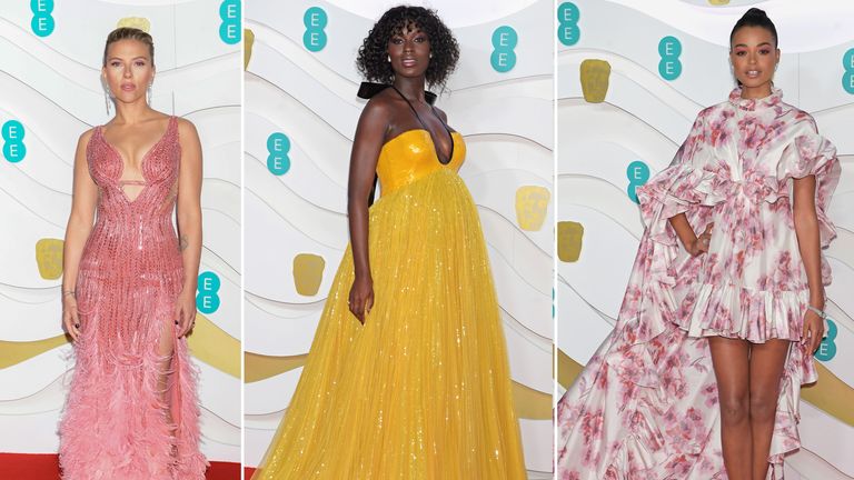BAFTAs 2022 red carpet fashion: What the stars wore, Ents & Arts News