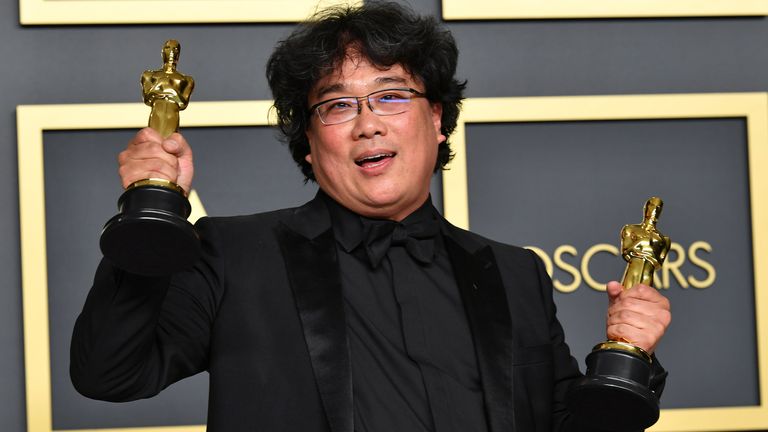 Bong Joon Ho has taken home four Oscars and made history for his win