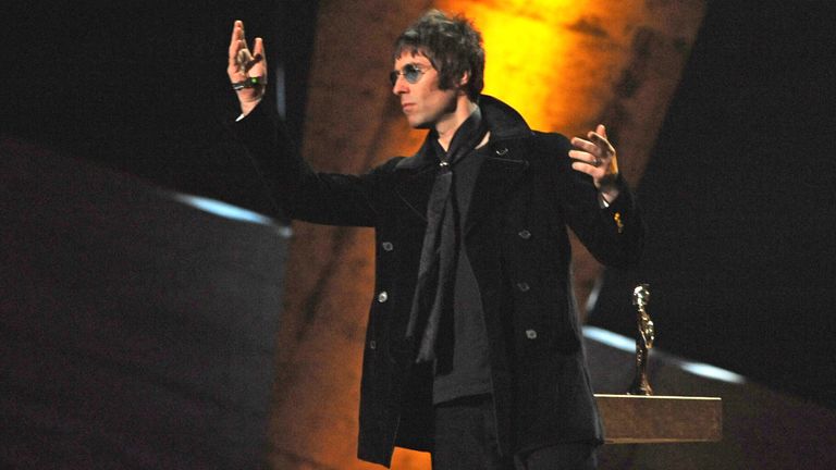 Liam Gallagher in 2010. Pic: Dave M. Benett/Getty Images