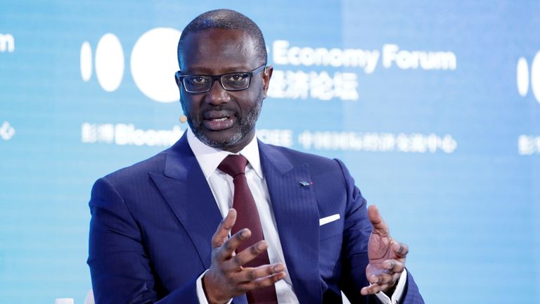 Tidjane Thiam denies any knowledge of the surveillance operation