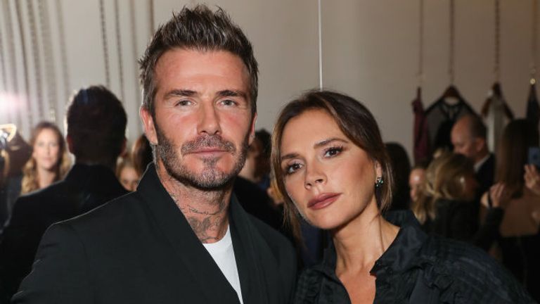 David Beckham shares video of wife doing Spice Girls karaoke and former England captain breakdances