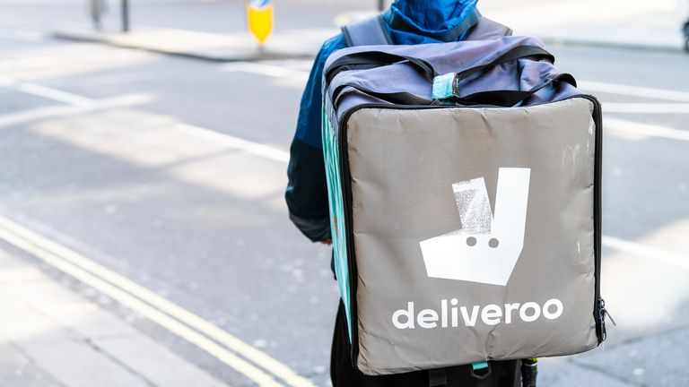 Deliveroo is one of the major food delivery services in the UK