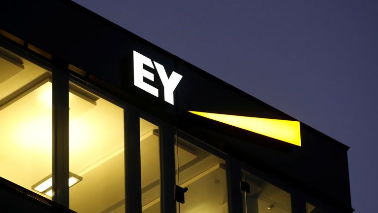 The logo of Ernst & Young