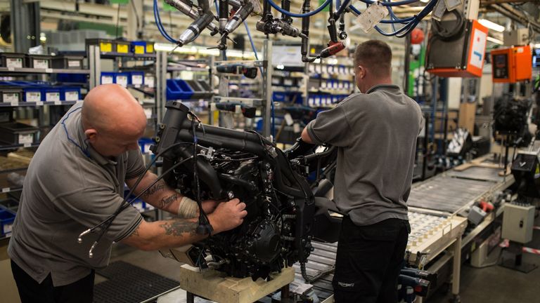 Manufacturing drove growth as the sector benefited from reduced political uncertainty