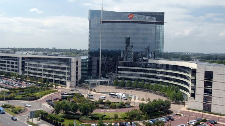 GSK&#39;s HQ is in Brentford in west London