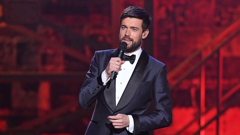 Jack Whitehall at the Brits 2020
