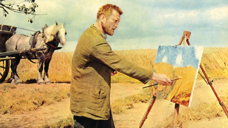 Kirk Douglas as Vincent van Gogh in the film Lust For Life, 1956. Pic: Glasshouse Images/Shutterstock