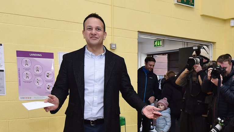 Leo Varadkar was tipped to suffer major losses in the election
