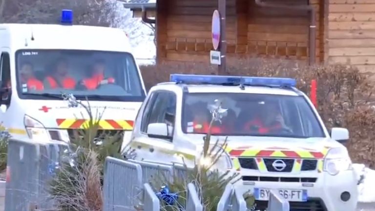 Medical staff at the resort. Pic: BFMTV