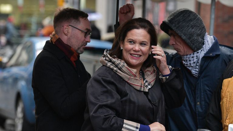 Sinn Fein's  Mary Lou McDonald says she could be the next Ireland prime minister