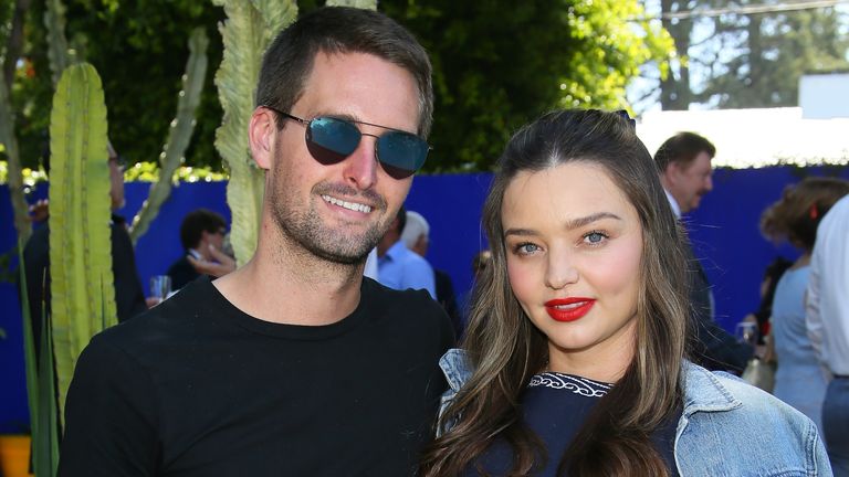 Miranda Kerr shares two sons with second husband Evan Spiegel 