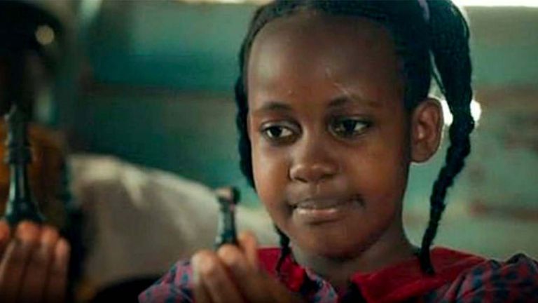 Nikita Pearl Waligwa starred in the Disney film Queen of Katwe. Pic: Disney