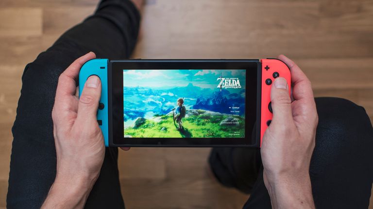 The hacker used released information about the Nintendo Switch console. File pic