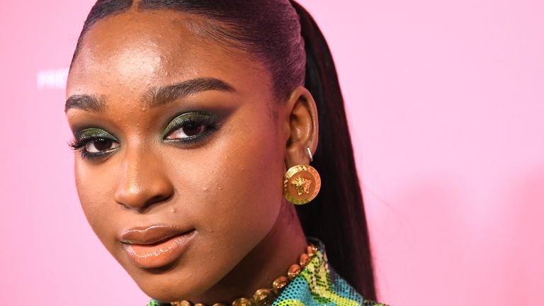 American singer and dancer Normani is up for best song collaboration
