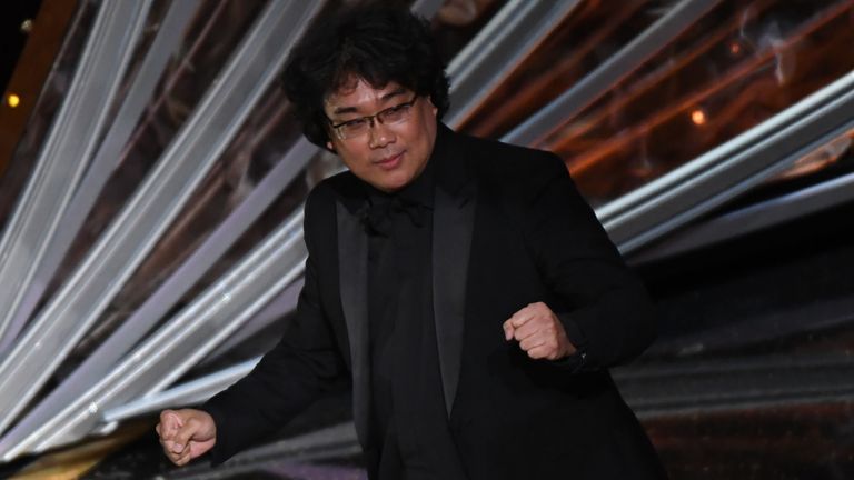 Director Bong Joon Ho joked that he would be 'drinking until tomorrow' to celebrate