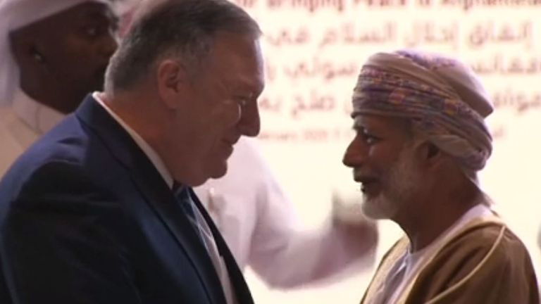 Pompeo and Taliban