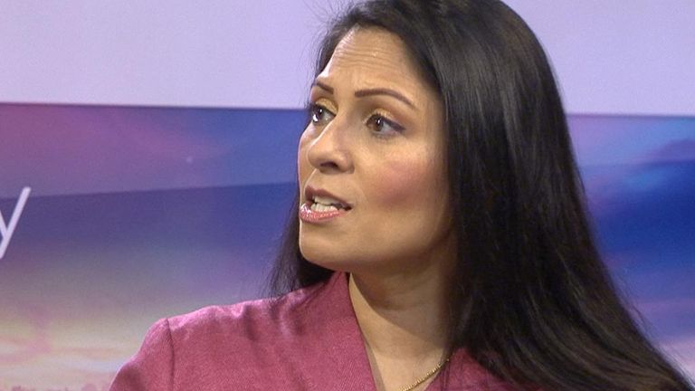 Priti Patel says over eight million people are economically inactive