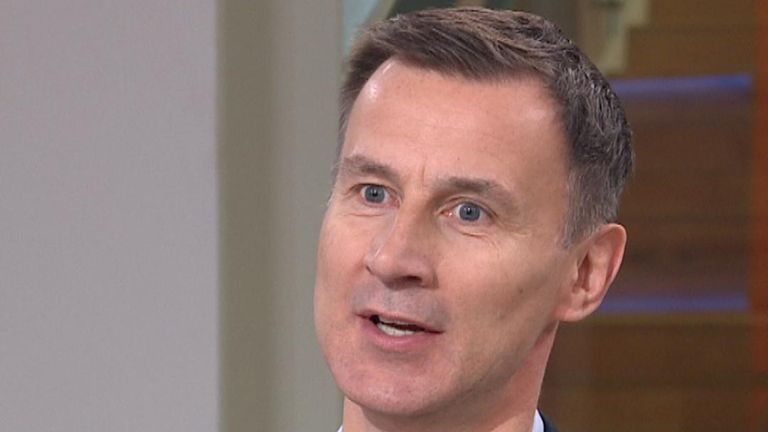 Jeremy Hunt says it&#39;s &#34;totally and utterly unacceptable&#34; that US citizen Anne Sacoolas, who is accused of killing British teenager Harry Dunn in a road accident, has not come back to the UK. 
