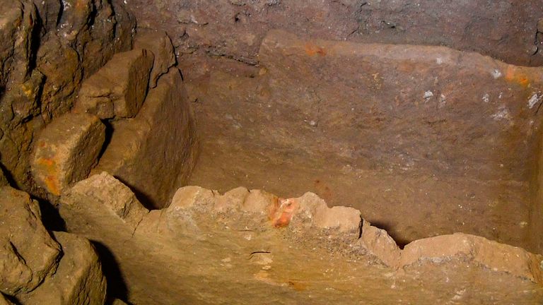 The tomb is believed to date back to the 6th century BC