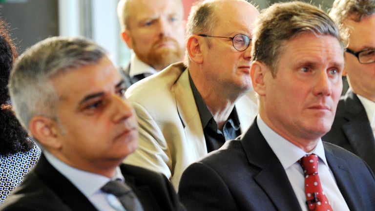 London Mayor Sadiq Khan Backs Sir Keir Starmer For Labour Leadership ...