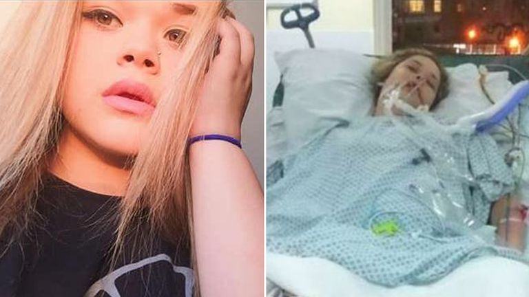 Shakira Pellow's family released a picture taken of her in hospital before her death