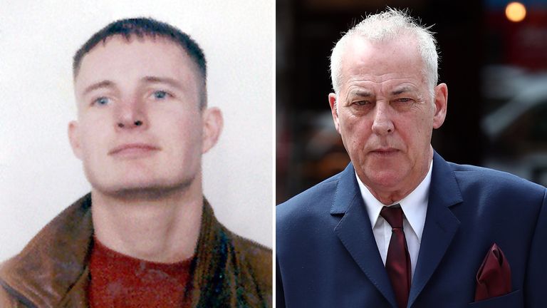 Essex police undated handout photo of Stuart Lubbock, who was found dead in Michael Barrymore&#39;s (right) swimming pool nearly 20 years ago. Mr Lubbock&#39;s father has thanked the entertainer for keeping the case in the public eye