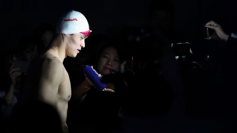 Sun Yang says he believes 'firmly' in his innocence