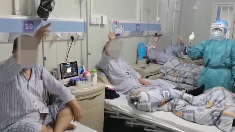 Coronavirus: China depicts heroic fight against COVID-19 - but the