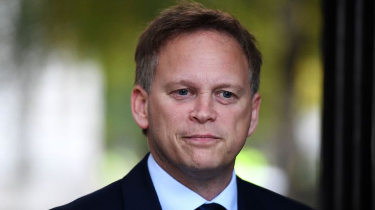 Transport Secretary Grant Shapps