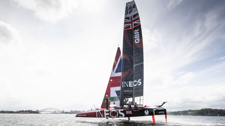 SailGP - starring Ben Ainslie - is the Formula 1 of the 