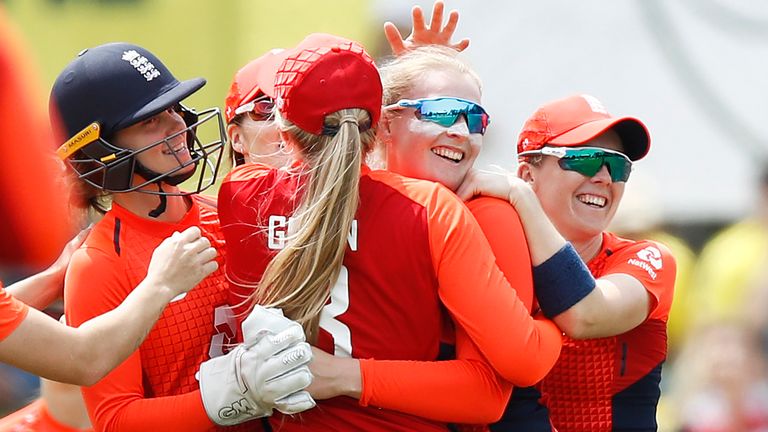 0:52 Lydia Greenway says England are in a transitional period but has seen positive signs from the team ahead of the ICC Wo