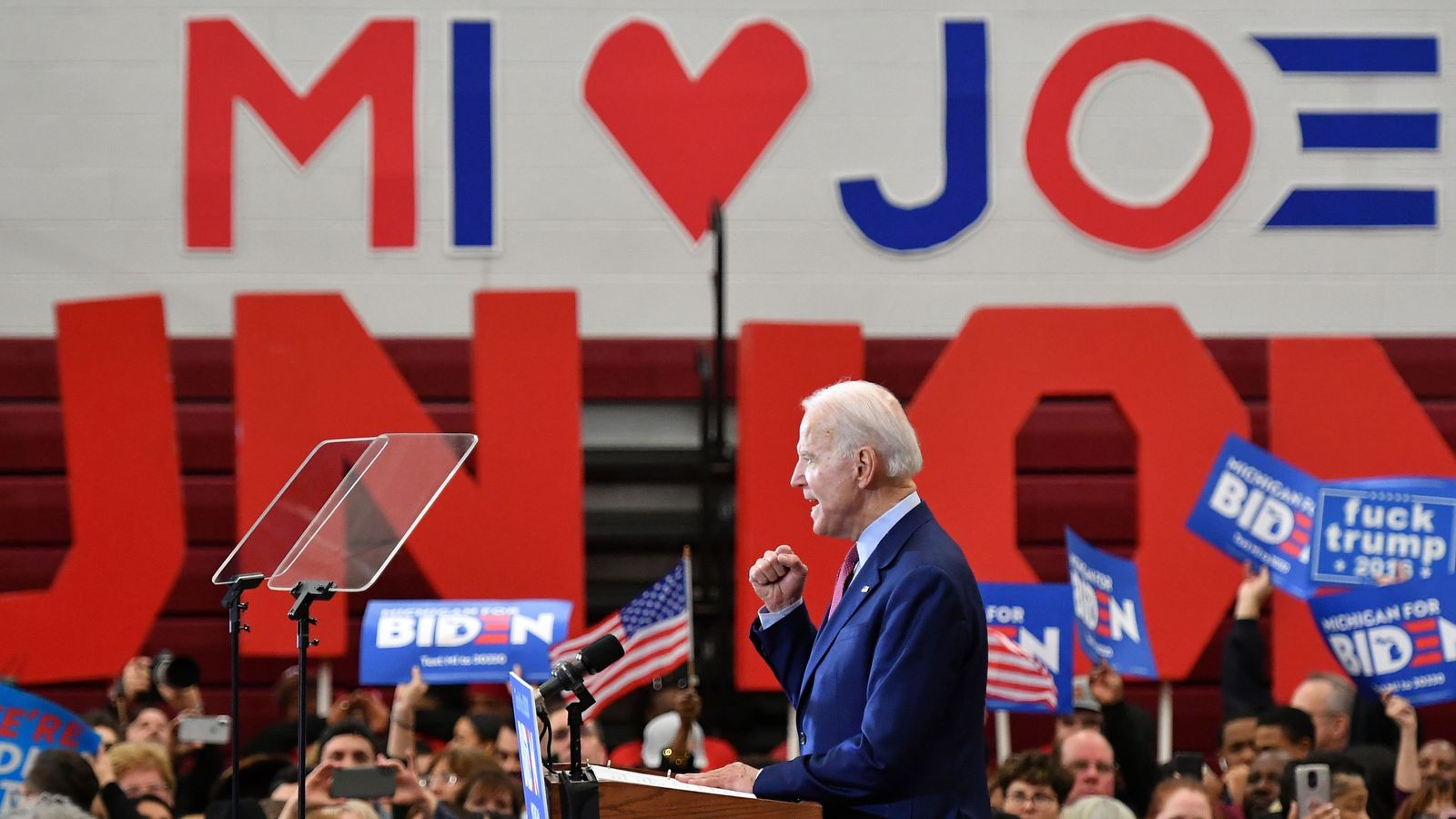 Joe Biden stretches lead after winning Michigan Democratic primary US