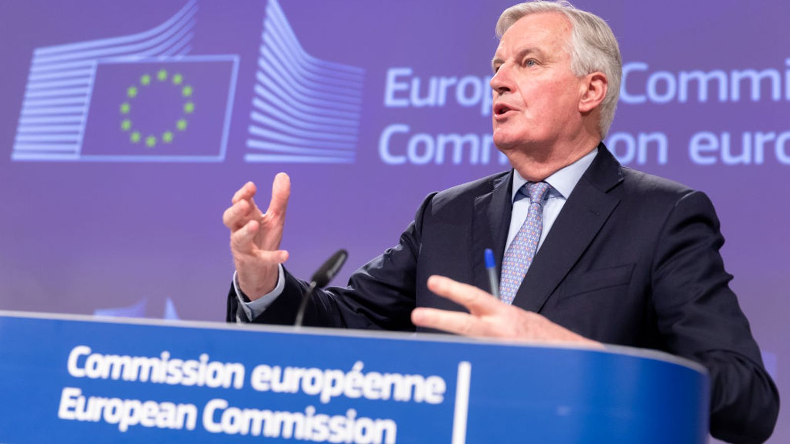 'Very difficult' differences in Brexit talks - as UK rejects human rights link