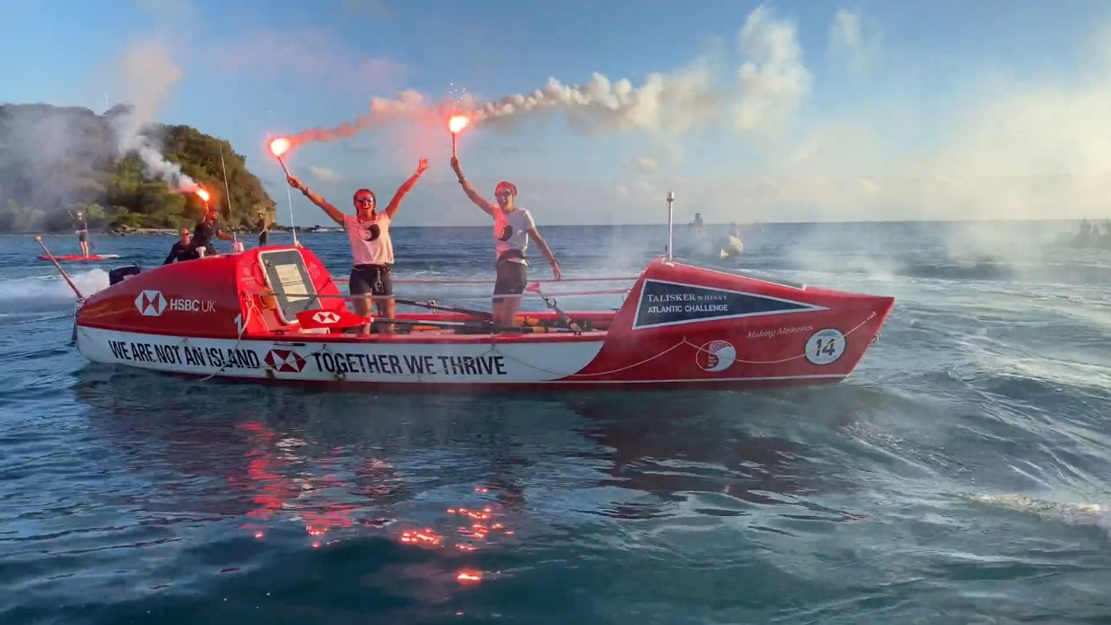 Sara Brewer Briton 64 becomes oldest woman to row across any