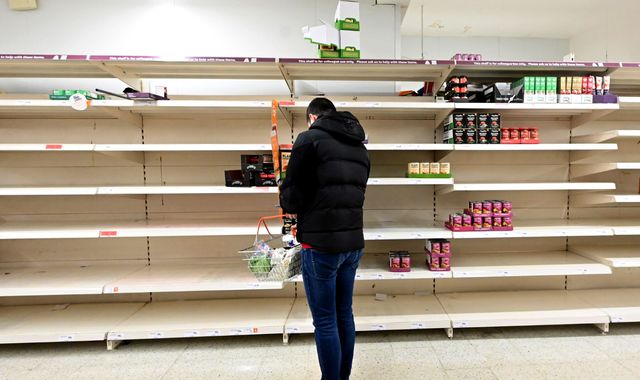 Coronavirus: £1.9bn grocery stockpiling spree ahead of lockdown