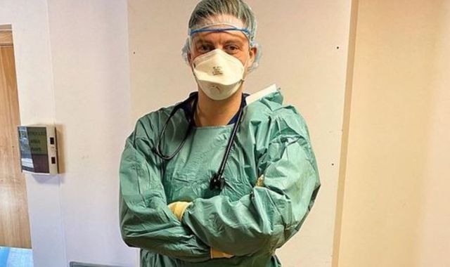 Coronavirus: Love Island's Dr Alex George says his 'spirits are high' on NHS frontline