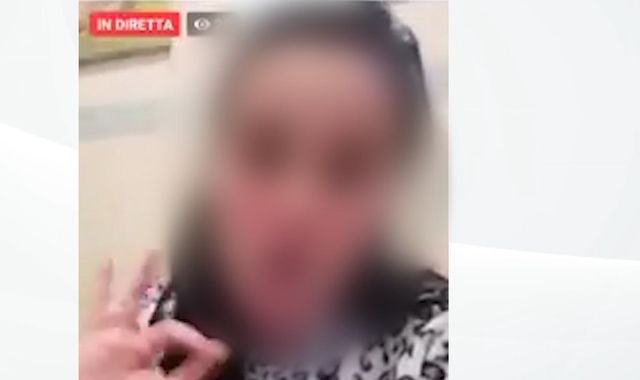 Coronavirus: Infected woman accused of fleeing lockdown in Italy defends herself after protests