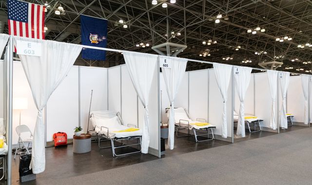 Coronavirus: Donald Trump signs $2.2trn relief bill as New York pleads for hospital beds