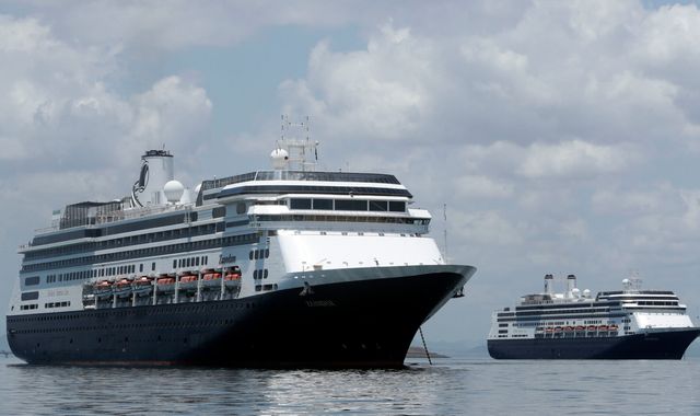 Coronavirus: Elderly British couple beg to be allowed off cruise ship after fellow Brit dies