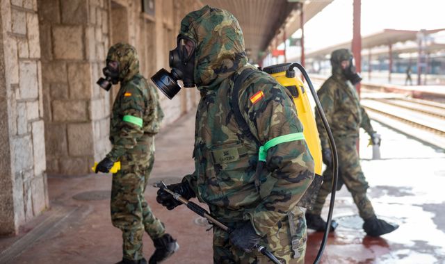 Coronavirus: Spain and Italy deaths continue to soar by hundreds each day