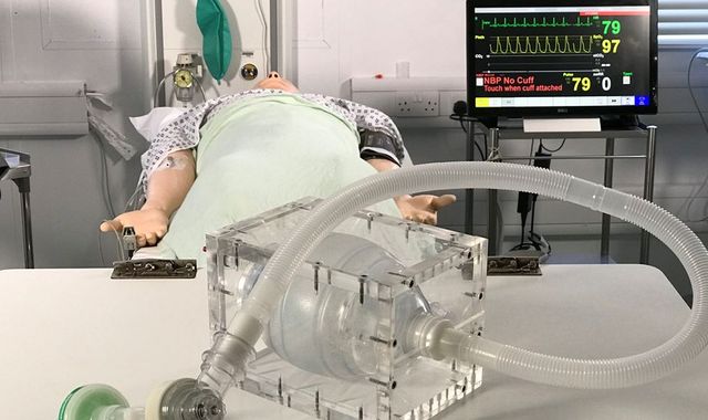 Coronavirus: Prototype ventilators could be mass-produced to ease NHS pressure