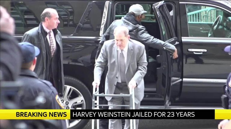 La condamnation pour viol d'Harvey Weinstein en 2020 annulée par la cour d'appel de New York |  Actualités américaines