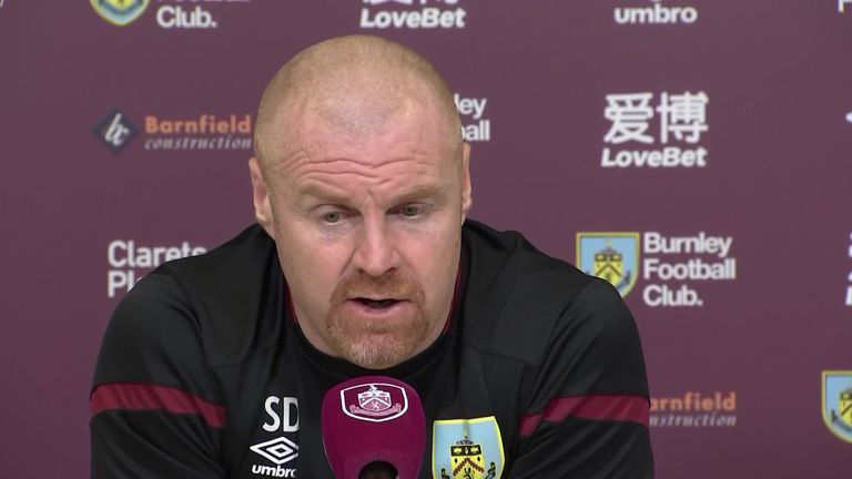 0:25 Burnley boss Sean Dyche is able to see the bigger