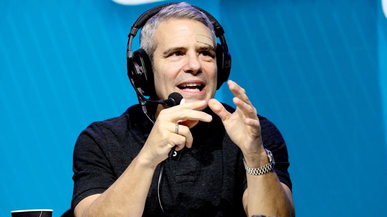 SiriusXM host Andy Cohen speaks onstage during day 3 of SiriusXM at Super Bowl LIV on January 31, 2020 in Miami, Florida