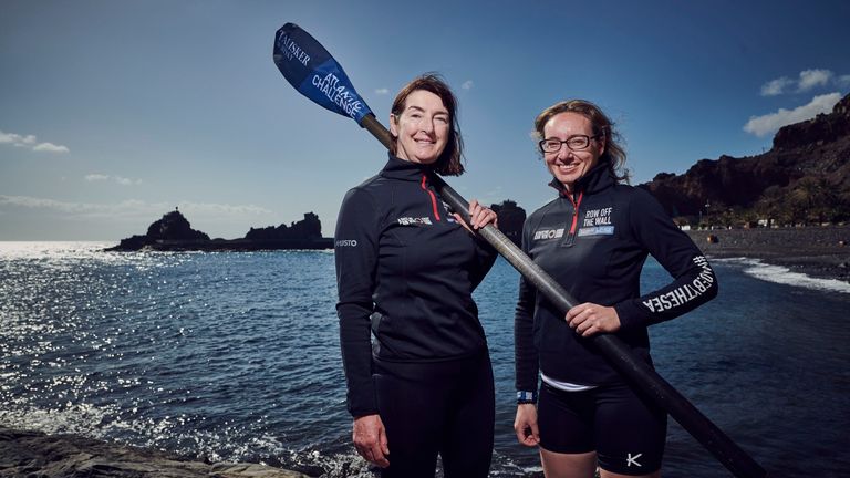 Sara Brewer (left) and Ann Prestidge met in 2013 at a rowing club in London