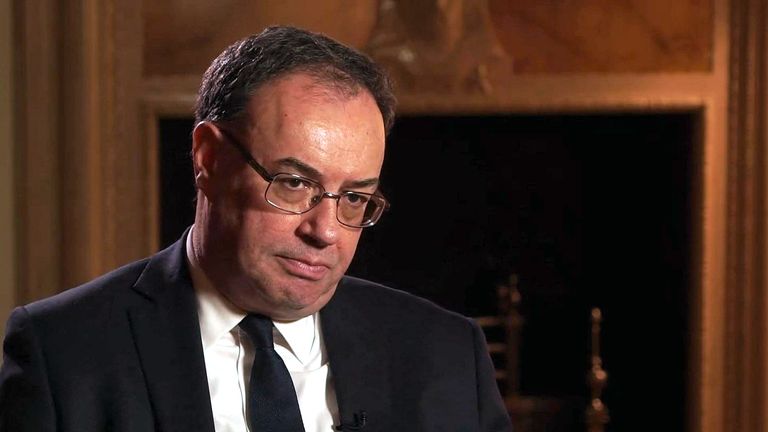 The New Bank of England Governor Andrew Bailey speaks about coronavirus.
