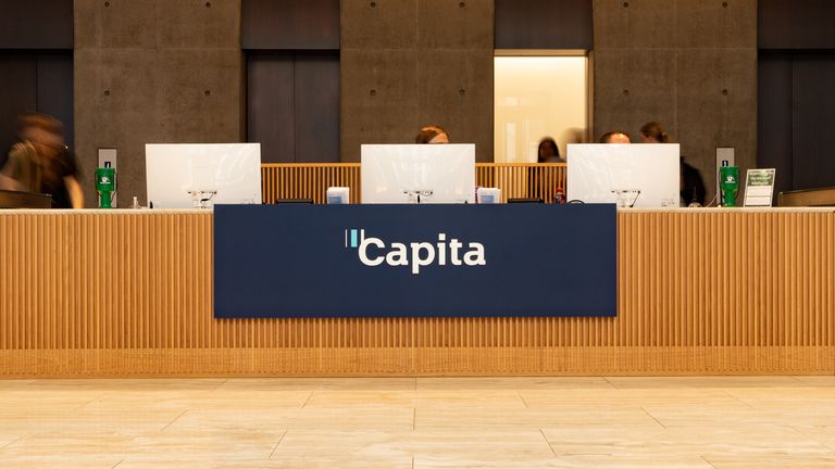 Capita is a support services company - known as an outsourcer