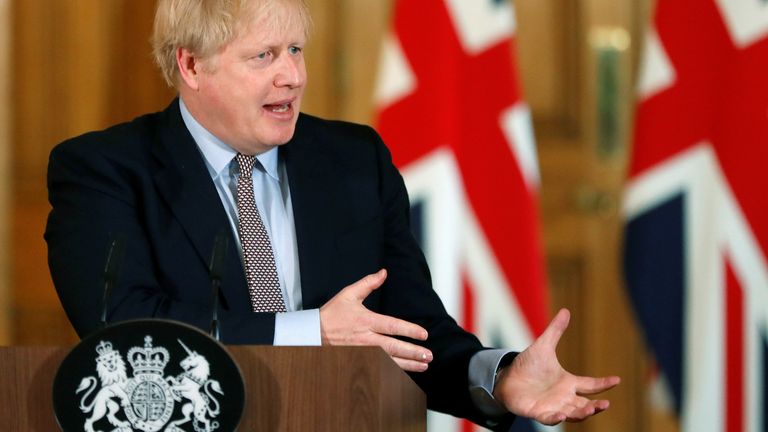 'I was at a hospital where there were a few #coronavirus patients and I shook hands with everybody' says Boris Johnson. 