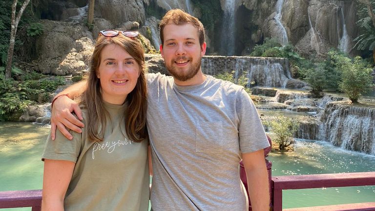 Liam Mason and his girlfriend say they've had no help from the UK government to get home from Cambodia