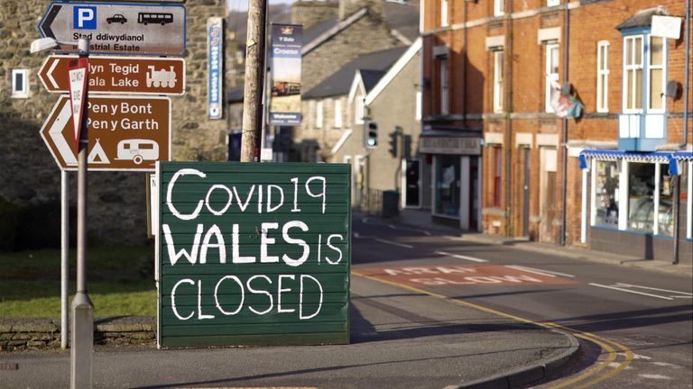 Anti-tourist signs that have been cropping up in North Wales. Pic:  Marcin Liberacki 